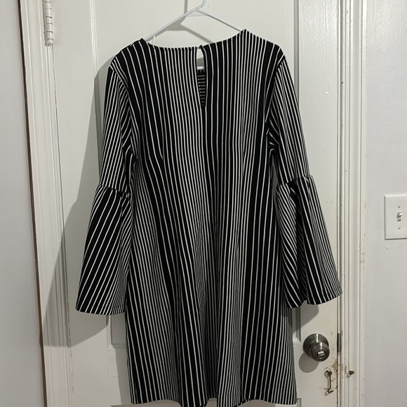 New York and Company vertical striped thick winter dress.  Size XXL - Picture 7 of 9